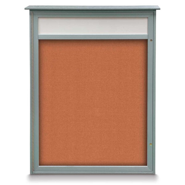 Triple Door Enclosed Indoor Letterboard